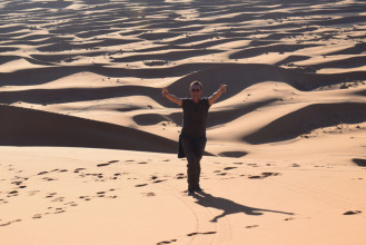 La dune d'Erg Chebbi